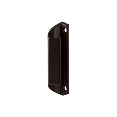 Фото Ручка алюминиевая для дверной москитной сетки МС, коричневая RAL8017 Комплектующие для москитных сеток 1