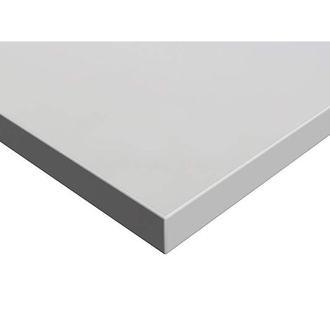 Фото МДФ панель ALVIC LUXE 1220x18x2750 мм глянец серый жемчуг (Gris Perla) МДФ панели ALVIC для мебельных фасадов 1
