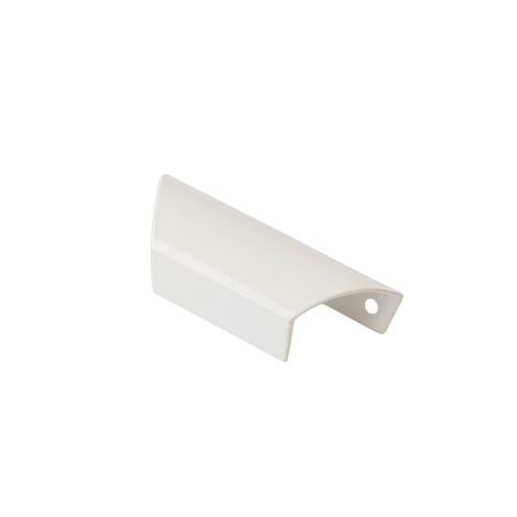 Фото Ручка для дверной москитной сетки алюминиевая, белая, облегчённая Комплектующие для москитных сеток 2