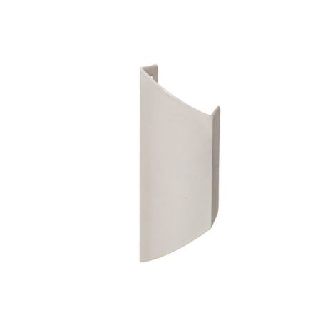 Фото Ручка для дверной москитной сетки алюминиевая, белая, облегчённая Комплектующие для москитных сеток 1