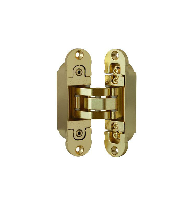 Петли дверные скрытые OTLAV INVISACTA 3D Золото полированная