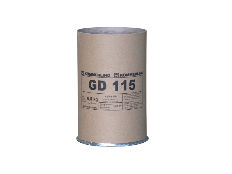 Бутил герметик чёрный - 6.8 кг KOMMERLING GD115