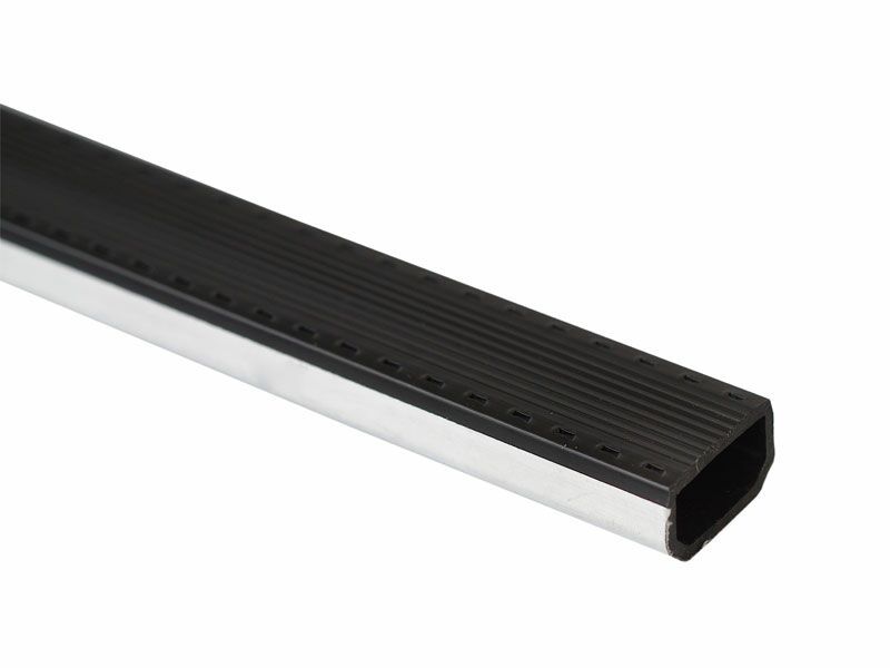 Дистанционная рамка для стеклопакетов Thermal CE (ПВХ+ал) 9,5мм, чёрный RAL9005