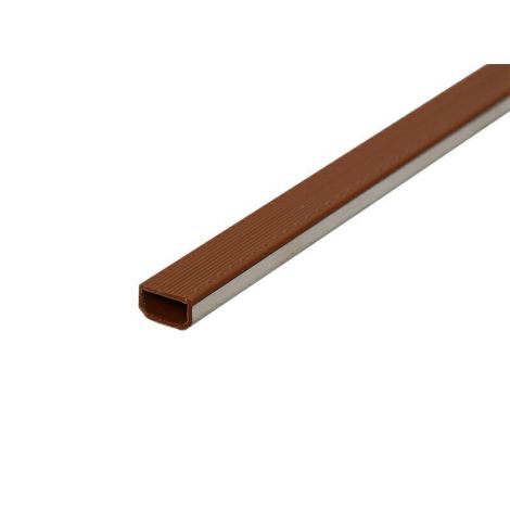 Фото Дистанционная рамка Thermal CE (ПВХ+ал) 9,5мм, коричневая RAL8003 Комплектующие для стеклопакетов 1