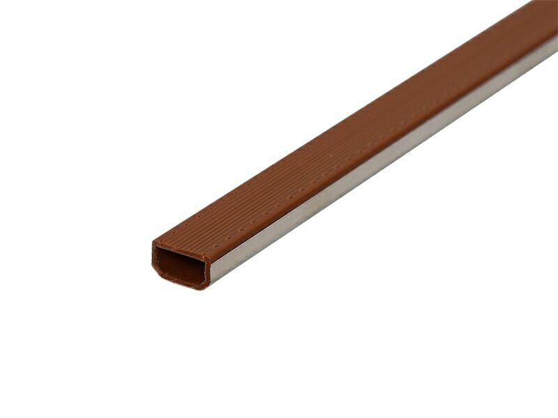 Дистанционная рамка Thermal CE (ПВХ+ал) 9,5мм, коричневая RAL8003
