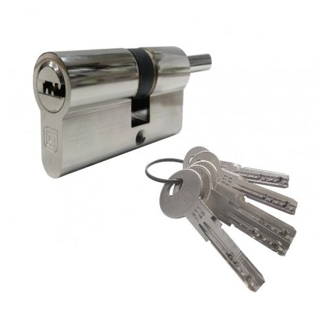 Фото Личинка замка двери ключ-ручка 36/31V Гардиан GB 67 Ni 5ключей Цилиндровые механизмы 1