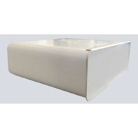 Фото Торцевая алюминиевая накладка для кухонных столешниц 38х600хR6 ALPHALUX правая Столешницы для кухни 3