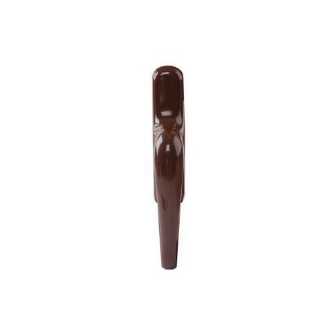 Фото Ручка для алюминиевого окна с приемником без блокиратора Проведал, коричневая RAL8017 Ручки для окон 3