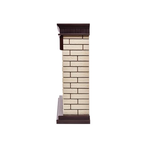 Фото Портал Bricks Classic камень бежевый, шпон темный дуб Порталы 3