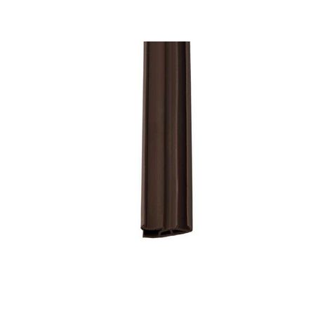 Фото Уплотнитель для деревянных евроокон DEVENTER на наплав створки, ширина паза 4 мм, ТЭП, темно-коричневый RAL 8014 Уплотнитель для окон 1