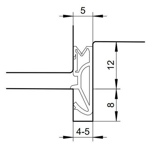 Фото Уплотнитель для деревянных евроокон DEVENTER на фальц створки, ширина паза 4-5 мм, ТЭП, серый графит RAL 7024 Уплотнитель для окон 2