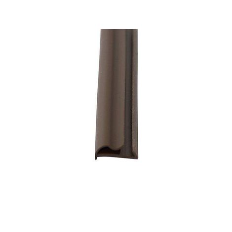 Фото Уплотнитель контурный для межкомнатных дверей DEVENTER, ПВХ (т), темно-коричневый RAL 8014 Уплотнитель для дверей 2