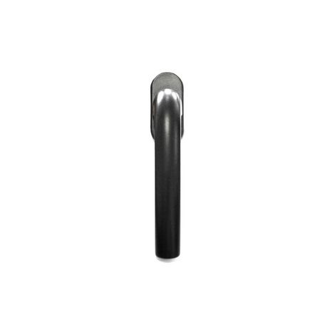 Фото Ручка оконная чёрная алюминиевая Фантазия 38 мм 45° + 2 винта 5х45 RAL9005 Ручки для окон 2