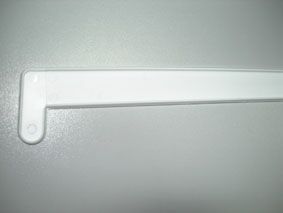 Торцевая заглушка для подоконника Витраж B-40 475мм, белая